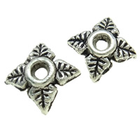 Zinc Alloy Bead Caps, Flower, plated nickel, lead & cadmium free Approx 1mm 