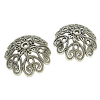 Zinc Alloy Bead Caps, Flower nickel, lead & cadmium free Approx 2mm, Approx 