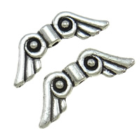 Zinc Alloy Angel Wing Beads, plated Approx 