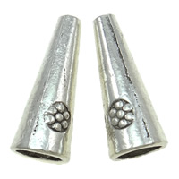 Zinc Alloy Bead Caps, Cone, plated Approx 2mm 