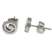 Stainless Steel Stud Earring, original color 