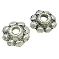 Zinc Alloy Bead Caps, Flower nickel, lead & cadmium free Approx 2mm, Approx 