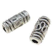 Zinc Alloy Tube Beads nickel, lead & cadmium free Approx 1mm 