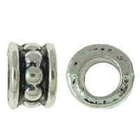 Zinc Alloy Tube Beads nickel, lead & cadmium free Approx 3mm 