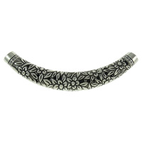 Zinc Alloy Tube Beads, plated Approx 4mm 