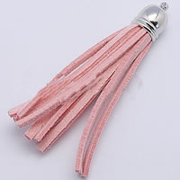 Decorative Tassel, Velveteen, with Zinc Alloy Approx 1mm 