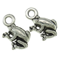 Zinc Alloy Animal Pendants, Frog, plated Approx 1mm, Approx 