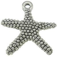 Zinc Alloy Animal Pendants, Starfish, plated Approx 1mm, Approx 