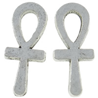 Zinc Alloy Cross Pendants, Ankh Cross, plated Approx Approx 