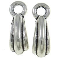 Zinc Alloy Bail Beads, Teardrop, plated Approx 2mm, Approx 