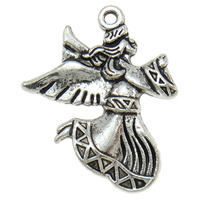 Character Shaped Zinc Alloy Pendants, Angel cadmium free Approx 1.5mm, Approx 