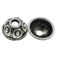 Zinc Alloy Bead Caps, Round, plated nickel, lead & cadmium free Approx 2mm 