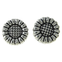 Zinc Alloy Flower Beads, plated Grade A Approx 1.5mm, Approx 