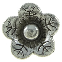 Abalorios de Aleación de Zinc en Forma Flor, chapado, más colores para la opción, 12x7mm, agujero:aproximado 2mm, 700PCs/Bolsa, Vendido por Bolsa