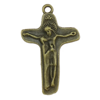 Zinc Alloy Cross Pendants, Crucifix Cross, plated Approx 2mm, Approx 