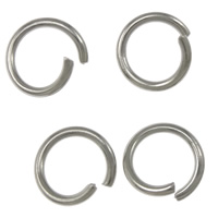 Stainless Steel Open Jump Ring, 316L Stainless Steel, Donut, original color Approx 