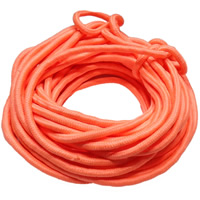 Fil de polyester, Fibre de polyester, avec le noyau & normes différentes pour le choix, orange rougeâtre Vendu par lot