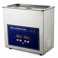 Stainless Steel Digital Ultrasonic Cleaner, Rectangle 