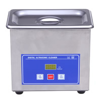 Stainless Steel Digital Ultrasonic Cleaner, Rectangle 