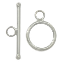 Fermoir cabillot en argent sterling, argent sterling 925, Rond, Placage, à un fil, plus de couleurs à choisir  Environ 2.5mm, Vendu par fixé