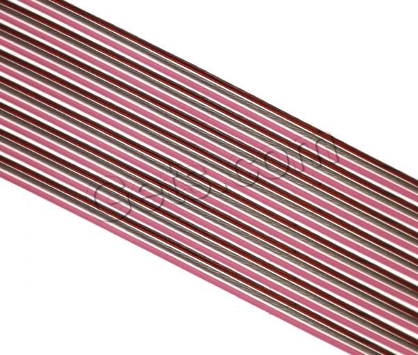 Tiger Tail Wire, with plastic spool, with rubber covered & Customized, more colors for choice, Length:Approx 100 m, Approx 10PCs/Lot, 10m/PC, Sold By Lot