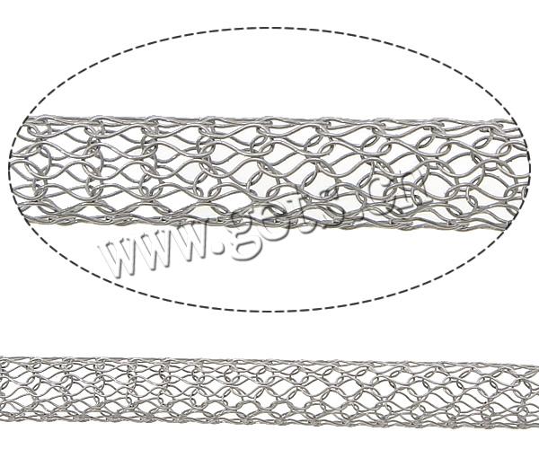 Cadena de alambre de acero inoxidable , acero inoxidable 304, más tamaños para la opción, color original, Vendido por m