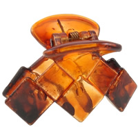 Acrylic Hair Claw Clip, two tone & translucent 