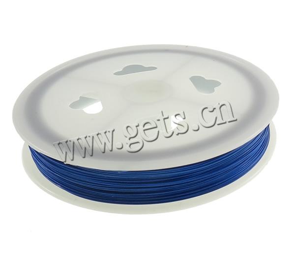 Tiger Tail Wire, with plastic spool, electrophoresis, more colors for choice, Length:Approx 320 m, 10PCs/Lot, 32m/PC, Sold By Lot