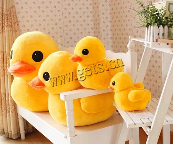 Peluche Canard en caoutchouc, normes différentes pour le choix, Jaune, Vendu par lot