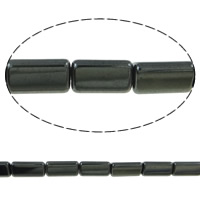 Perles hématite non-magnétique, hématite non magnétique, rectangle, normes différentes pour le choix & Personnalisé, noire Environ 0.5-1mm Environ 16.1 pouce, Vendu par brin