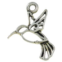 Zinc Alloy Animal Pendants, Bird, plated Approx 2mm, Approx 