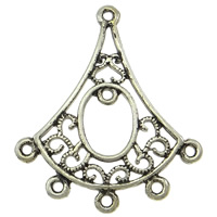 Zinc Alloy Chandelier Components, Fan, plated, 1/5 loop & hollow Approx 1mm, Approx 