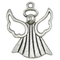 Character Shaped Zinc Alloy Pendants, Angel, plated Approx 1.5mm, Approx 