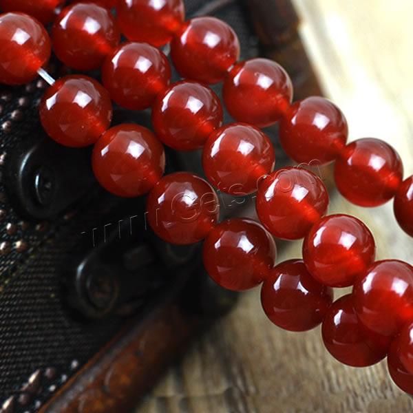 Natural Red Agate Beads, Customized & more sizes for choice, Hole:Approx 1-1.5mm, Length:Approx 15 Inch, Sold By Strand