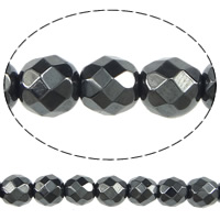 Las Perlas De Hematites Sin Magnético, Hematita no magnética, Esférico, diverso tamaño para la opción & facetas, Negro, Grado A, agujero:aproximado 0.8-1mm, longitud:aproximado 16 Inch, Vendido por Sarta