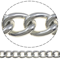 Aluminum Twist Oval Chain nickel, lead & cadmium free 