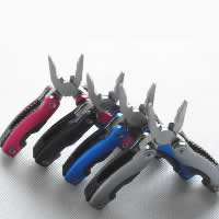 Multifunctional Folding Plier, Stainless Steel, plated, mixed colors 