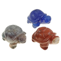 Edelstein Dekoration, Schildkröter, 35x54x30mm, 180x270x27mm, 12PCs/Box, verkauft von Box