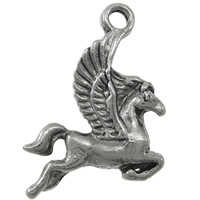 Zinc Alloy Animal Pendants, Horse, plated Approx 1.5mm, Approx 