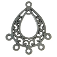 Zinc Alloy Chandelier Components, Teardrop, plated, 1/5 loop Approx 2mm, Approx 