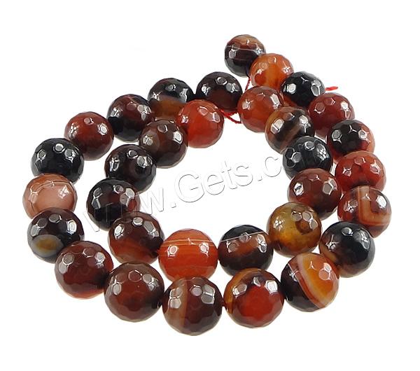 Perles agates miracles naturelles, agate miracle, Rond, Personnalisé & multiple tailles pour le choix & facettes, Trou:Environ 1-2mm, Longueur:Environ 15.3 pouce, Vendu par brin