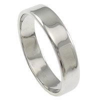 Bague en argent , argent sterling 925, Placage, plus de couleurs à choisir, 4mm Vendu par PC