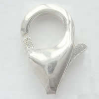 Sterling Silver Lobster Claw Clasp, 925 Sterling Silver, plated 