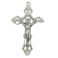 Zinc Alloy Cross Pendants, Crucifix Cross, plated Approx 2mm, Approx 