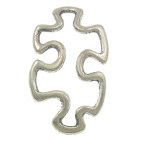 Zinklegierung Verbindungsring, plattiert, keine, 30x18x3mm, Bohrung:ca. 14x26mm, ca. 565PCs/kg, verkauft von kg