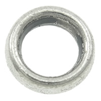 Zinklegierung Verbindungsring, Kreisring, plattiert, keine, 8x3mm, Bohrung:ca. 4.5mm, ca. 1700PCs/kg, verkauft von kg