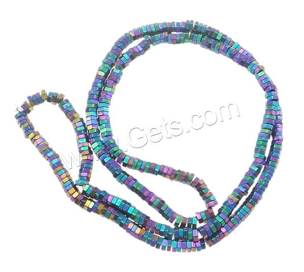 Non Magnetic Hematite Beads, Hexagon, different size for choice, more colors for choice, Hole:Approx 1mm, Length:Approx 15.5 Inch, Approx 400PCs/Strand, Sold By Strand