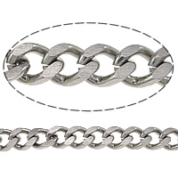 Stainless Steel Curb Chain, original color Approx 