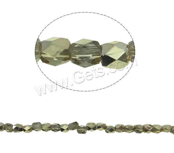 Imitation CRYSTALLIZED™ Crystal Beads, colorful plated, different size for choice & faceted & imitation CRYSTALLIZED™ element crystal, more colors for choice, Hole:Approx 1mm, Length:Approx 19.5 Inch, Sold By Strand