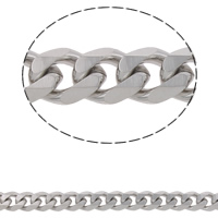 Stainless Steel Curb Chain original color 